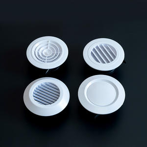 Ventilación de entrada de aire fresco rotativa HAVC de plástico ABS moderna para taller al aire libre, almacén, sala de estar, aplicaciones, registros, rejillas - Product Image 3