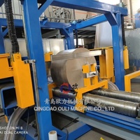 Machine de découpe et de rembobinage automatique à grande vitesse pour rouleaux géants de papier kraft, contrôlée par CNC et PLC, pour l'emballage de sacs en papier