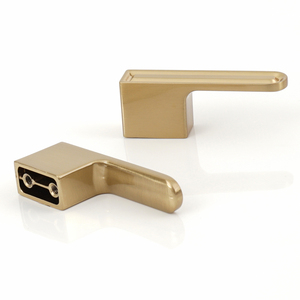 Cabinet <strong>Knobs</strong> Champagne Bronze Wardrobe Cupboard Handle <strong>Door</strong> Drawer Handle Furniture Modern Kitchen Cabinet Handles for Kitchen - Product Image 4