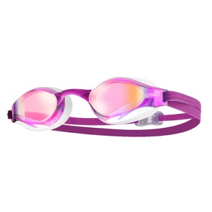 SAEKO ผู้ใหญ่วัยรุ่น UV 400 Antifog โพลีคาร์บอเนตโปร่งใสเลนส์ PC กรอบพิมพ์โลโก้แว่นตาว่ายน้ํา - Product Image 1