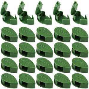 Fijador de Plantas Trepadoras Verde, Clip de Plástico Autoadhesivo para el Crecimiento de Plantas, Soporte de Jardín, Dispositivo de Almacenamiento de Líneas con Forma de Hoja - Product Image 5