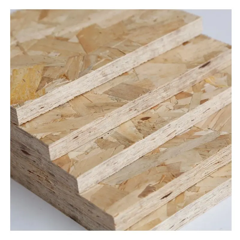 Feuille de bois osb en gros de différentes épaisseurs 9-21mm du fabricant osb linyi Chine OSB prix bon marché
