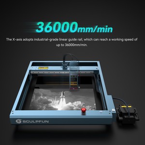Máquina Láser UV <span class=keywords><strong>SCULPFUN</strong></span> SF-A9 - Grabador 3D Tipo Gantry para Piedra y Goma - Product Image 4