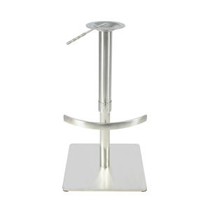 Pieds <span class=keywords><strong>de</strong></span> base <span class=keywords><strong>de</strong></span> chaise Base chromée Coussin souple <span class=keywords><strong>Tabouret</strong></span> <span class=keywords><strong>de</strong></span> <span class=keywords><strong>bar</strong></span> haut Base <span class=keywords><strong>de</strong></span> chaises Haute durabilité Support personnalisable moderne en acier inoxydable - Product Image 2