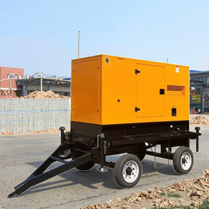 Powered by chính hãng cumins động cơ 132Kw Trailer Máy phát điện im lặng loại 165kva Máy phát điện di động - Product Image 1