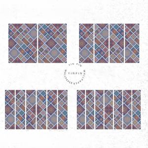 Papiers peints intissés arrière-plans HD Peel and Stick Papiers peints à motifs <span class=keywords><strong>Paisley</strong></span> - Product Image 4