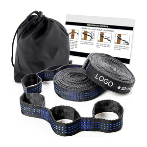 Vente chaude Camping <span class=keywords><strong>Hamac</strong></span> Sangles 1000 LBS Non-Stretch Tree Strap <span class=keywords><strong>pour</strong></span> <span class=keywords><strong>Hamac</strong></span> <span class=keywords><strong>Suspension</strong></span> System <span class=keywords><strong>Kit</strong></span> - Product Image 1