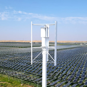Aerogenerador de Eje Vertical Conectado a la Red con Aspas de Aleación de Aluminio Tipo H, Diámetro del Rotor de 10.5 m, Generador de 200 kW para Uso Industrial - Product Image 2