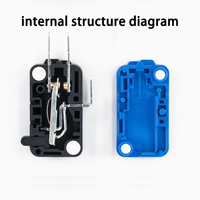 CNTD Produit neuf CMV10-021C Interrupteur miniature à action rapide 10A 380V Micro-interrupteur avec bande arrière ultra courte CMV10-021C2