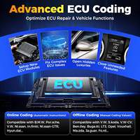 Autel MaxiCOM MK906 Pro2-TS Scanner de diagnostic automobile avec TPMS intégré V200 VCI CAN FD DOIP Codage ECU Test actif Outil de diagnostic