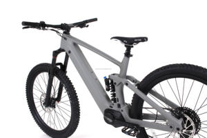 Bicicleta Eléctrica de Montaña de Carbono de <span class=keywords><strong>29</strong></span> Pulgadas 48V Batería de Litio 840Wh Suspensión Total Motor Central Bafang 250W 500W para Hombre - Product Image 4