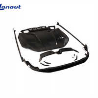 Kit carrosserie ultra-léger et haute rigidité, style PK, en fibre de carbone sèche, adapté à l'amélioration de l'Audi RS3