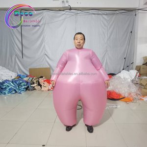 Combinaison gonflable pour <span class=keywords><strong>adulte</strong></span> Costume Cosplay Halloween Costume gonflable rose drôle - Product Image 4