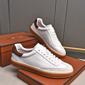 Chaussures plates décontractées d'été pour hommes en gros – Qualité supérieure, cuir véritable, faites à la main, luxe, mode polyvalente, couleurs classiques assorties - Product Image 2