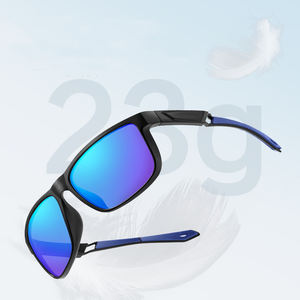 ファッションカスタムロゴ アウトドアUV400カット TAC偏光フィッシングスポーツサングラス メンズ サイクリング/ドライブ用サングラス - Product Image 3