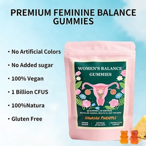 Gomitas Probióticas para Mujeres para la Salud Vaginal y el Equilibrio del pH, Fabricante de Suplementos de Marca Privada, MOQ Flexible, Certificación cGMP y COA - Product Image 5