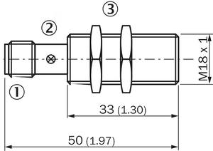 Capteur de proximité inductif SICK 1040933 IME18-05BPSZC0K à vente chaude série IME - Product Image 2