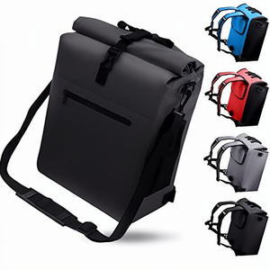 Mochila Portaequipajes para <span class=keywords><strong>Bicicleta</strong></span>, con Reflectores, Correa de Hombro Ajustable y Compartimento para Laptop - Product Image 2