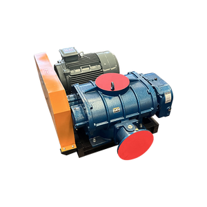 เครื่องเป่าลมแบบดิสเพลสเมนต์บวกสำหรับการเพาะเลี้ยงสัตว์น้ำ บ่อเลี้ยงปลา บ่อเลี้ยงกุ้ง เครื่องเติมอากาศแบบสามใบพัด - Product Image 1