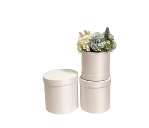 Vòng Bó hoa hồng hộp đồng bằng florist xi lanh bao bì Bộ cajas de carton Para regalos hoa hộp quà tặng - Product Image 4