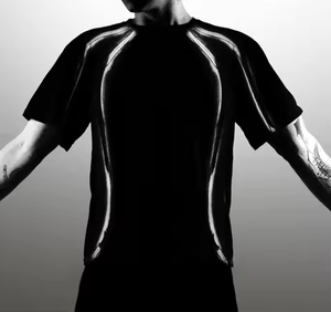 Camiseta retro de gran tamaño de color sólido hecha a medida para hombre, camiseta en blanco con logotipo bordado en blanco y negro con diseño de grafiti para hombre - Product Image 3