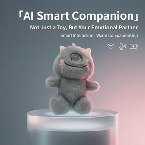 Beambox 2026 Little <span class=keywords><strong>Monster</strong></span>, Juguete de Peluche de Dinosaurio con IA para Conversar, en Oferta, Verde/Rosa/Gris, de Poliéster, Regalo de Cumpleaños - Product Image 2