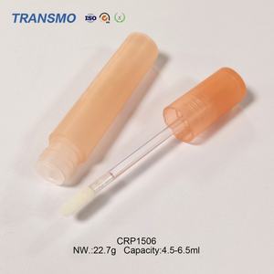 Vente en gros de tubes à gloss à lèvres en plastique transparent de 4,5 ml - Contenants cosmétiques vides personnalisés 2-en-1 - Product Image 5