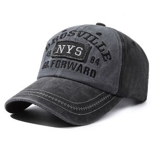 Nouvelle Casquette de Baseball Sportive 6 Panneaux en Coton Lavé 2026, Visière en Jean Toutes Saisons, Réglable, Unisexe, Boucle Métallique, Protection Solaire - Product Image 3