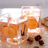 Rotes Hartes Jelly-Wachs Gel-Wachs Harte Frucht-Wachs-Mischung für Kerzenherstellung
