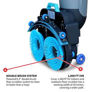 Nettoyeur de sols vertical OEM, laveuse-sécheuse humide et sèche, lavapavimenti - Product Image 3