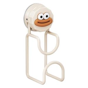 Support mural à ventouse blanc laiteux sans perçage pour salle de bain, toilettes, organisateur et porte-jouets - Product Image 1