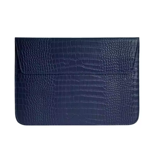 <span class=keywords><strong>Funda</strong></span> para portátil de PU con patrón de CROCO inicial con monograma para MacBook de <span class=keywords><strong>13</strong></span> <span class=keywords><strong>pulgadas</strong></span> y 15 <span class=keywords><strong>pulgadas</strong></span>, <span class=keywords><strong>Funda</strong></span> de cuero con soporte para portátil - Product Image 3