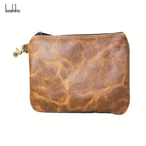 กระเป๋าใส่ของมีค่าสำหรับกอล์ฟหนังแท้ Boshiho ปรับแต่งได้ พร้อมซิป ที่ใส่ลูกกอล์ฟและที  ขายตรงจากโรงงาน - Product Image 3