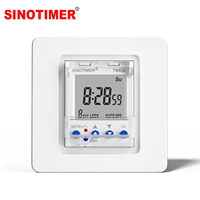 Minuteur numérique programmable SINOTIMER TM828, précision 1 seconde, 8 modes ON/OFF, 10A/30A, 85-265VAC, design compact