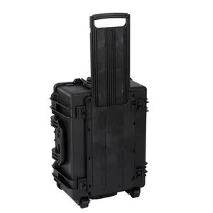 Transport Plastic Waterproof Case Hard Flight Case Foam Storage Case With Wheels And Handle