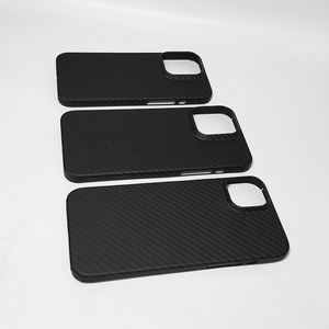 Style prêt pour iPhone série 15 couverture de téléphone portable tout compris étui de téléphone en Fiber de carbone aramide de Type Ultra-mince - Product Image 5