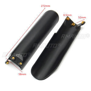 Protectores de Horquilla Delantera Universales Negros para Pit Bike USD, Cubiertas Protectoras para Horquillas Delanteras de 140cc 160cc, Piezas y Accesorios para Pitbike PB1158 - Product Image 2