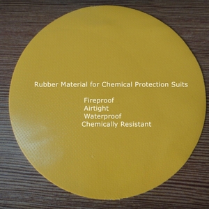 วัสดุยางสำหรับชุดป้องกันสารเคมีทนไฟ - Product Image 1