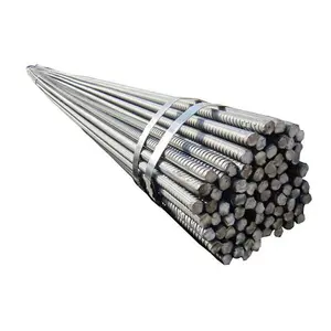 פלדה מעוותת 6MM 8MM 10MM 12MM פלדה קלה rebar ברזל מוט סין ספק מצולעים פלדה מוטות מברזל