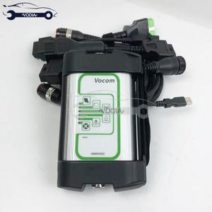 Pour Volvo VOCOM 88890030 avec PTT V2.8.150, scanner de diagnostic automatique pour camions lourds, interface ronde - Product Image 4