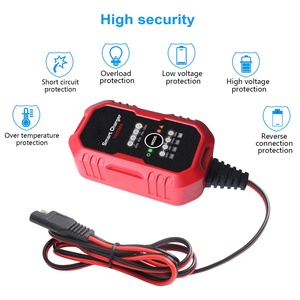 <span class=keywords><strong>Chargeur</strong></span> <span class=keywords><strong>de</strong></span> <span class=keywords><strong>batterie</strong></span> intelligent 12V pour voiture et scooter, nouveau produit <span class=keywords><strong>avec</strong></span> courant <span class=keywords><strong>de</strong></span> 1000mA, norme américaine pour l'entretien des camions et des véhicules - Product Image 5