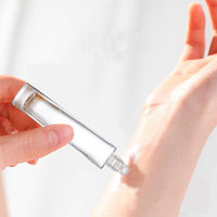 Grosir botol isi ulang parfum kaca bentuk imut bunga 30ml warna-warni berbagai bentuk kosong 10ml dengan tutup rol semprot