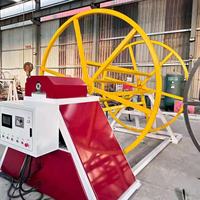 Machine de réparation de profilés enroulés en spirale fixe pour la réhabilitation de drainage sans tranchée, profil en bande PVC-U