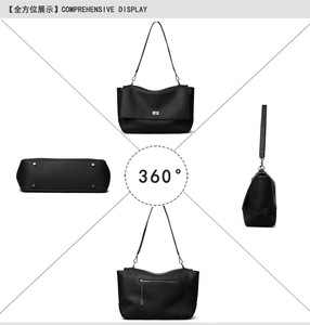 New High Quality Women Messenger Bags for Women Genuine Leather Handbags Crossbody Bags Ladies Shoulder Bags <b>Tote</b> Top-handle - Product Image 4