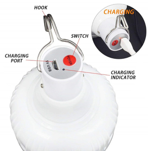 15W 20W 30W 50W PC ABS PBT PP 5V Cắm Trại Pin Sạc Nạp Tiền Có Thể Sạc Lại T Bóng Đèn Khẩn Cấp Đèn Dẫn Ánh Sáng Bóng Đèn - Product Image 6