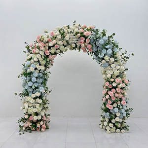 قوس زهور بتصميم جديد من GLW لمناسبات الزفاف ديكور الحفلات قوس مربع للزهور إطار قوس مذهل لمناسبة الزفاف - Product Image 2