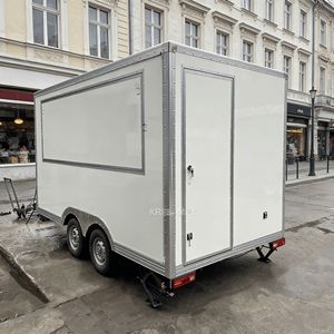 Chariot de restauration mobile pour boulangerie avec remorque toilettes, remorque de concession, cuisine mobile, remorque alimentaire, camion de restauration pour bubble tea avec toilettes - Product Image 3