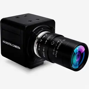 ELP USB 카메라 1080P 90fps 글로벌 셔터 고속 미니 5-50mm 수동 줌 가변 초점 렌즈 모션 캡처용 웹캠, Glof Swing