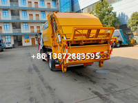 Camion de transport de déchets ISUZ 4x2 avec transmission manuelle et moteur diesel à vendre