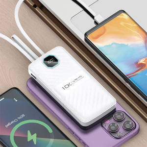 Ventas al por mayor de alta capacidad Ultra Slim PD 22,5 W Pantalla digital 10000mAh Carga rápida Banco de energía portátil - Product Image 3